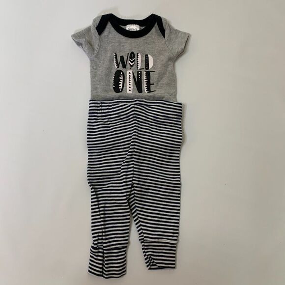 3 month Boy 8 Piece Stripe Bundle - Picture 8 of 12